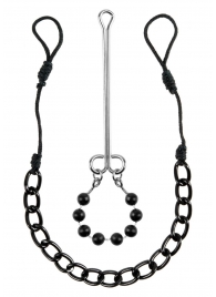 Интимные украшения с бусинами NIPPLE   CLIT JEWELRY - Pipedream - купить с доставкой в Батайске