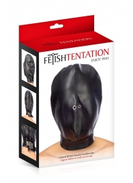 Маска-шлем на голову с отверстиями для дыхания - Fetish Tentation - купить с доставкой в Батайске