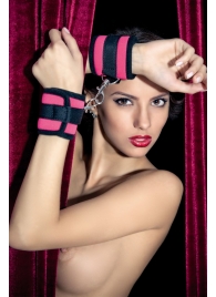 Наручники из неопрена розового цвета - ToyFa - купить с доставкой в Батайске
