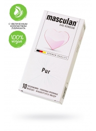 Супертонкие презервативы Masculan Pur - 10 шт. - Masculan - купить с доставкой в Батайске