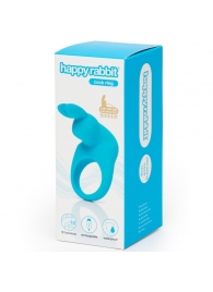 Голубое эрекционное виброкольцо Happy Rabbit Rechargeable Rabbit Cock Ring - Happy Rabbit - в Батайске купить с доставкой