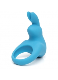 Голубое эрекционное виброкольцо Happy Rabbit Rechargeable Rabbit Cock Ring - Happy Rabbit - в Батайске купить с доставкой