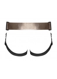 Бронзовый пояс для насадок Curious Harness - Strap-on-me - купить с доставкой в Батайске