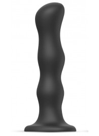 Черная насадка Strap-On-Me Dildo Geisha Balls size XL - Strap-on-me - купить с доставкой в Батайске