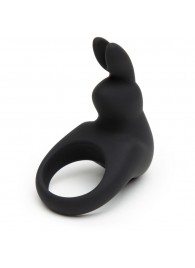 Черное эрекционное виброкольцо Happy Rabbit Rechargeable Rabbit Cock Ring - Happy Rabbit - в Батайске купить с доставкой