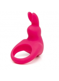 Розовое эрекционное виброкольцо Happy Rabbit Rechargeable Rabbit Cock Ring - Happy Rabbit - в Батайске купить с доставкой
