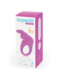 Фиолетовое эрекционное виброкольцо Happy Rabbit Rechargeable Rabbit Cock Ring - Happy Rabbit - в Батайске купить с доставкой