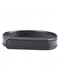 Кольцо на пенис из искусственной кожи на липучке VELCRO COCK RING - 5 см. - BlueLine - в Батайске купить с доставкой