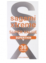 Ультратонкие презервативы Sagami Xtreme Superthin - 36 шт. - Sagami - купить с доставкой в Батайске