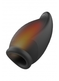 Мастурбатор с вибрацией и функцией нагрева Squeezable Stroker - Dream Toys - в Батайске купить с доставкой