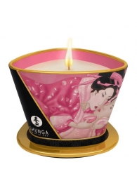 Массажная свеча Rose Petals с ароматом розы - 170 мл. - Shunga - купить с доставкой в Батайске