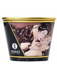 Массажная свеча Intoxicatin Chocolate с ароматом шоколада - 170 мл. - Shunga - купить с доставкой в Батайске