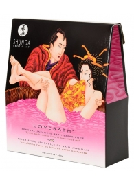 Соль для ванны Lovebath Dragon Fruit, превращающая воду в гель - 650 гр. - Shunga - купить с доставкой в Батайске