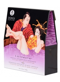 Соль для ванны Lovebath Sensual lotus, превращающая воду в гель - 650 гр. - Shunga - купить с доставкой в Батайске