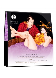 Соль для ванны Lovebath Sensual lotus, превращающая воду в гель - 650 гр. - Shunga - купить с доставкой в Батайске