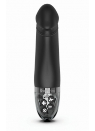 Черный вибратор с электростимуляцией Real Deal Neal - 16,5 см. - MyStim - купить с доставкой в Батайске