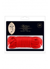 Красная веревка для фиксации - 10 м. - Sweet Caress - купить с доставкой в Батайске