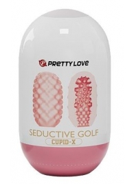Розовый мастурбатор-яйцо Seductive Golf - Baile - в Батайске купить с доставкой