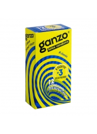 Классические презервативы с обильной смазкой Ganzo Classic - 15 шт. - Ganzo - купить с доставкой в Батайске