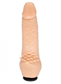 Телесная насадка-фаллос с шипами для массажа клитора - 17,8 см. - LOVETOY (А-Полимер) - купить с доставкой в Батайске