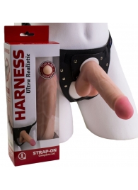 Страпон в подарочной упаковке: трусики с плугом и фаллоимитатор-насадка - 16 см. - LOVETOY (А-Полимер) - купить с доставкой в Батайске