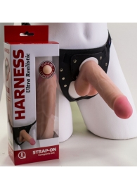 Страпон в подарочной упаковке: трусики с плугом и фаллоимитатор-насадка - 16 см. - LOVETOY (А-Полимер) - купить с доставкой в Батайске