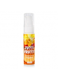 Интимный гель на водной основе Tutti-Frutti  Ванильный пудинг  - 30 гр. - Биоритм - купить с доставкой в Батайске