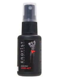 Возбуждающий крем-спрей для мужчин Erotist Vivid Act - 30 мл. - Erotist Lubricants - купить с доставкой в Батайске
