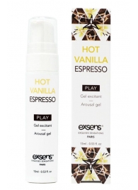 Возбуждающий гель Hot Vanilla Espresso Arousal Gel - 15 мл. - Exsens - купить с доставкой в Батайске