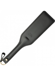 Черная кожаная шлепалка SitaBlack - 30 см. - Sitabella - купить с доставкой в Батайске
