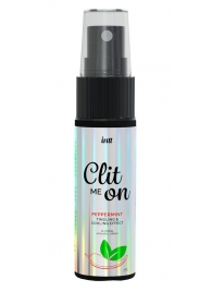 Клиторальный возбуждающий спрей Clit Me On Peppermint - 12 мл. - INTT - купить с доставкой в Батайске