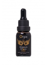 Возбуждающий гель для клитора ORGIE Orgasm Drops Vibe - 15 мл. - ORGIE - купить с доставкой в Батайске