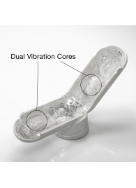 Белый мастурбатор Tenga Flip Zero Gravity с вибрацией - Tenga - в Батайске купить с доставкой