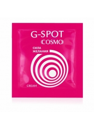 Стимулирующий интимный крем для женщин Cosmo G-spot - 2 гр. - Биоритм - купить с доставкой в Батайске