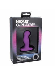 Фиолетовая вибровтулка Nexus G-Play+ M - Nexus Range - в Батайске купить с доставкой