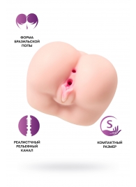 Реалистичный мастурбатор Paula с 2 любовными тоннелями - ToyFa - в Батайске купить с доставкой