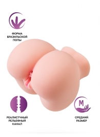 Реалистичный мастурбатор Giovanna - ToyFa - в Батайске купить с доставкой