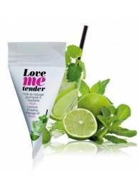 Съедобное согревающее массажное масло Love Me Tender Mojito с ароматом мохито - 10 мл. - Love to Love - купить с доставкой в Батайске