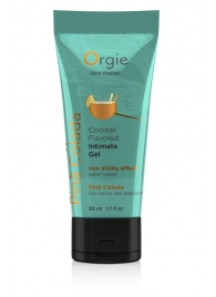 Съедобный интимный гель Orgie Lube Tube Cocktail Pina Colada - 50 мл. - ORGIE - купить с доставкой в Батайске