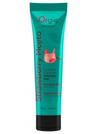 Съедобный интимный гель Orgie Lube Tube Cocktail Strawberry Mojito - 100 мл. - ORGIE - купить с доставкой в Батайске