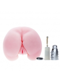 Вибрирующий мастурбатор-попка с ротацией и пультом управления - Baile - в Батайске купить с доставкой