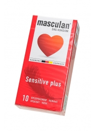 Презервативы Masculan Sensitive plus - 10 шт. - Masculan - купить с доставкой в Батайске