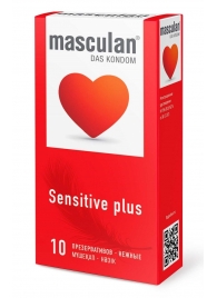 Презервативы Masculan Sensitive plus - 10 шт. - Masculan - купить с доставкой в Батайске