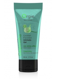 Съедобный интимный гель Orgie Lube Tube Cocktail Caipirinha - 50 мл. - ORGIE - купить с доставкой в Батайске