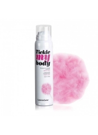 Массажная хрустящая пенка Tickle My Body Cotton Candy с ароматом сладкой ваты - 150 мл. - Love to Love - купить с доставкой в Батайске