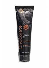 Интимный гель на водной основе Lube Tube Chocolate с шоколадным вкусом - 100 мл. - ORGIE - купить с доставкой в Батайске