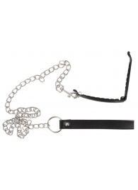 Зажим для половых губ с поводком Pussy Clamp With A Leash - Orion - купить с доставкой в Батайске