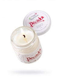 Массажная свеча Tobacco Vanilla - 35 мл. - Pecado - купить с доставкой в Батайске
