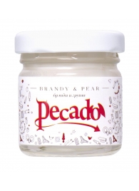 Массажная свеча Brandy   Pear - 35 мл. - Pecado - купить с доставкой в Батайске