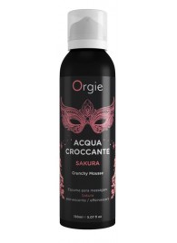 Хрустящая пенка для массажа Orgie Acqua Croccante Sakura с ароматом сакуры - 150 мл. - ORGIE - купить с доставкой в Батайске